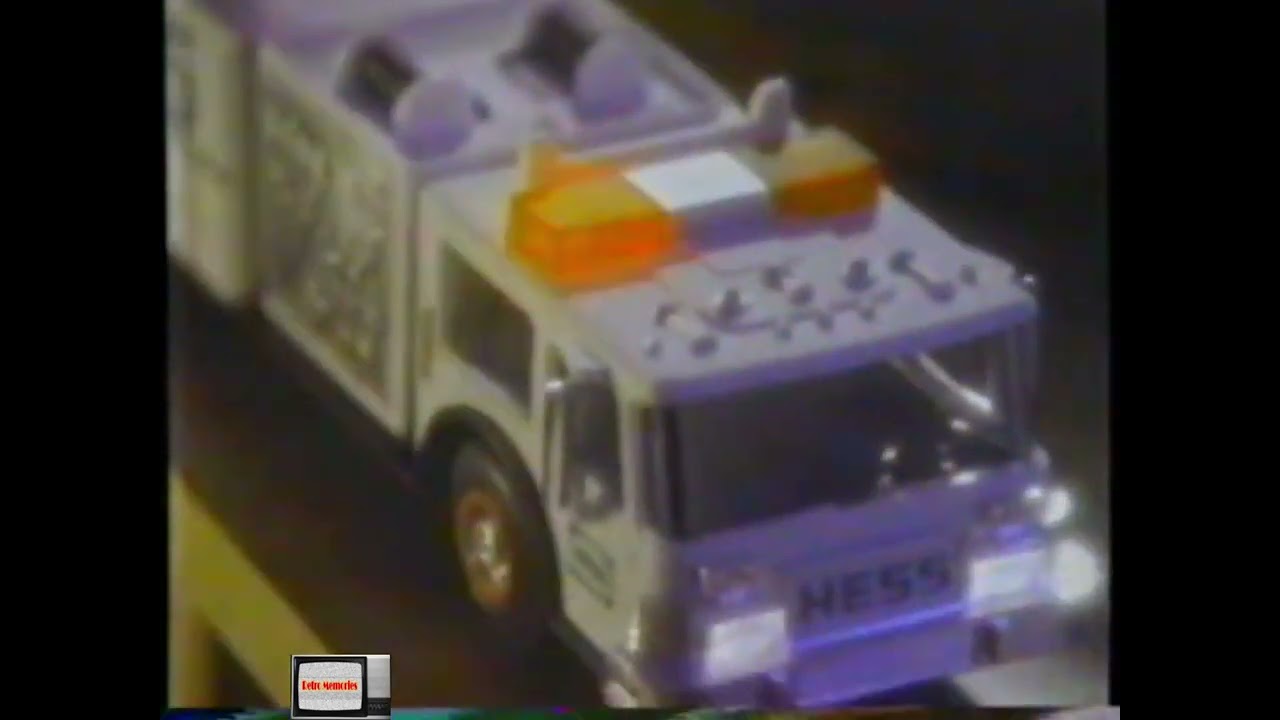 1989 Hess Gas Truck  TV Commercial