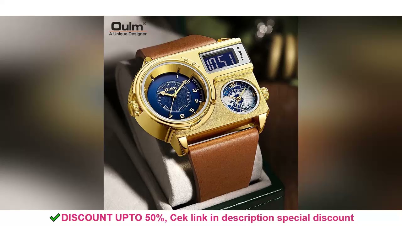 Brand Hip-Hop Watch with Large Dial, Beautiful and Handsome Street Cool Men's Quartz Watch, Fashiona