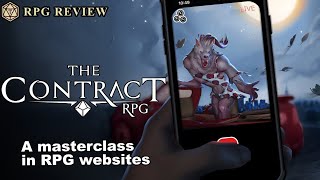 The Contract is complete evolution in how to play RPGs | RPG Review
