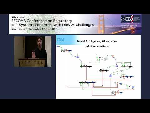 Scoring the Network Topology and Parameter Inference Challenge - Pablo Meyer - RECOMB/RSG 2012