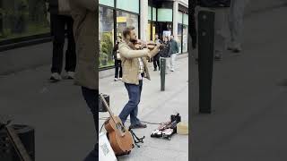 🎻 Magic Violin Performance on Grafton Street by Ugur Bagce ✨ #Violin #GraftonStreet