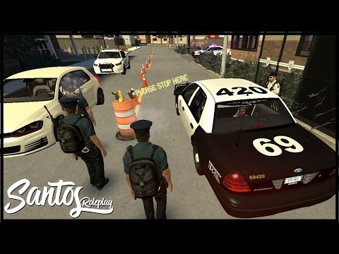 Traffic Check Point (Garry's Mod | Santos RP)