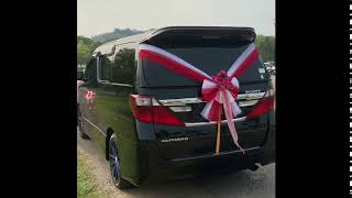 Toyota Alphad Wedding MPV Car Part 2