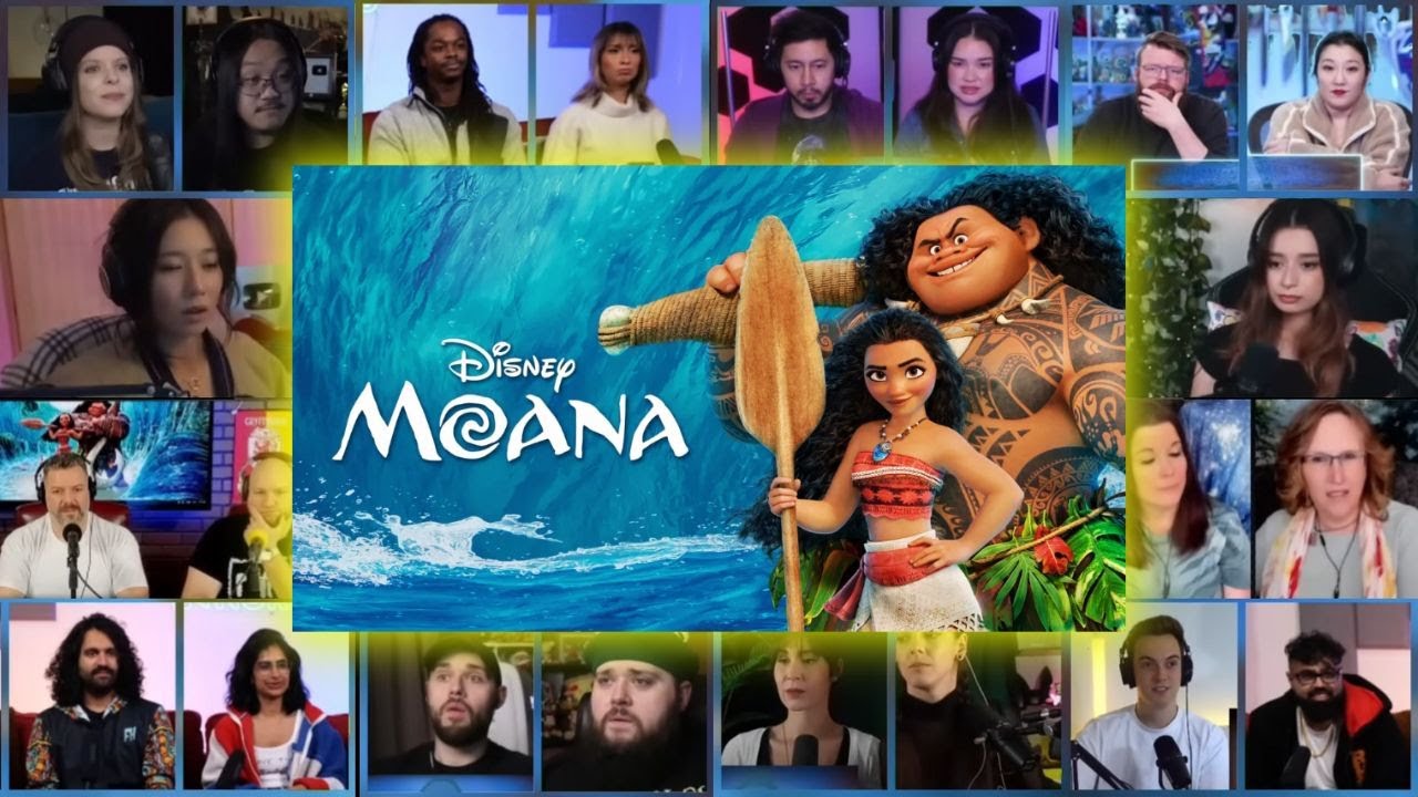 Moana (2016) Movie Full Reaction Mashup
