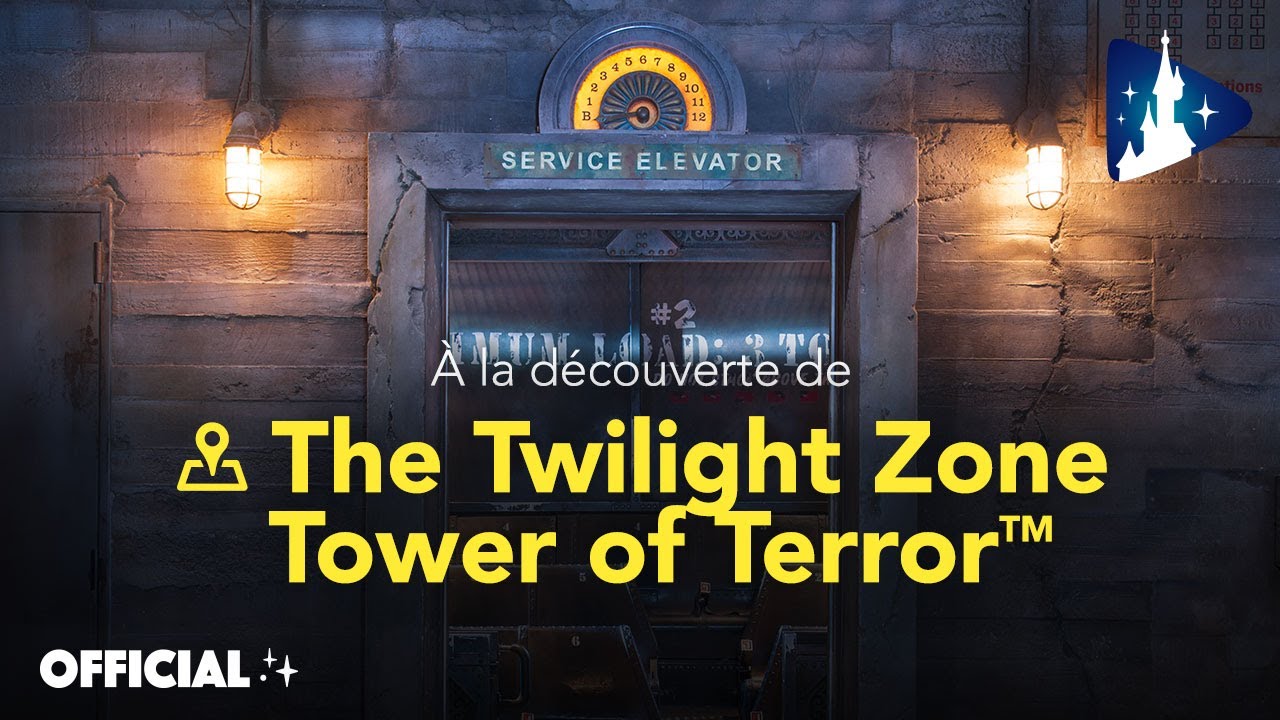 Disneyland Paris Ride Learn On The Twilight Zone Tower Of Terror Youtube