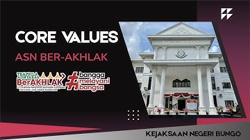 Core Values ASN Berakhlak Kejaksaan Negeri Bungo