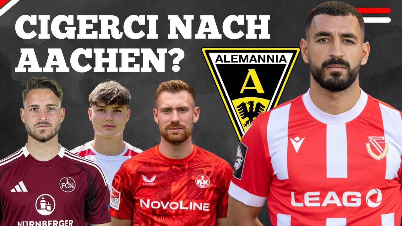 Ciğerci zur Alemannia? Transfer-Gerücht sorgt für Aufsehen! | TransferRadar | Donnerstag - Folge 10