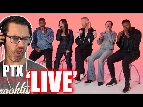 Pentatonix REACTION ''Hallelujah'' Live