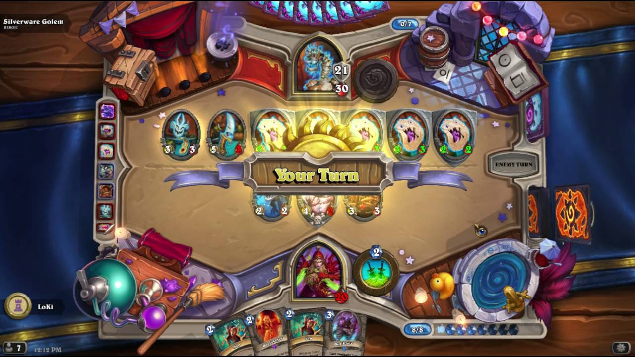 Heroic Silverware Golem Fatigue *Glitch