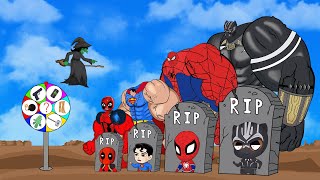 Rescue SUPERHEROES Baby SPIDERMAN & DEADPOOL 3, HULK , BLACK PANTHER 2 : Back from the Dead SECRET