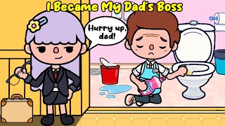 I Became My Dad’s Boss 😏⚖🛐☯️ Toca Family | Sad Story | Toca Life World | Toca Boca