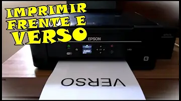 Como faço para imprimir no verso da folha?