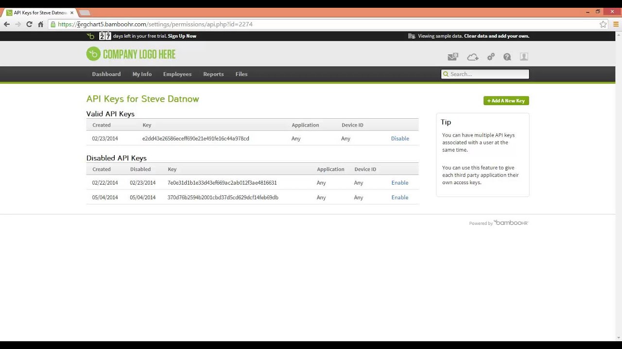 Bamboohr Org Chart