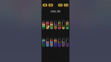 Soda sort puzzle level 353
