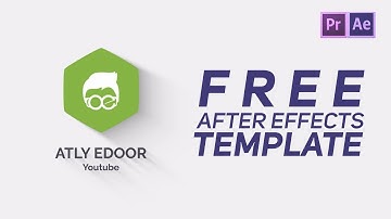 Free After Effects SHORT LOGO Intro Template | Link in description