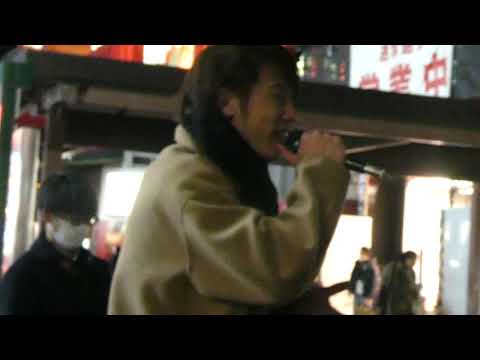 ぐさお(川口タクト)、双葉しほり、いのうえじゅん cover 『Happybirthday / backnumber』金山駅路上ライブ
