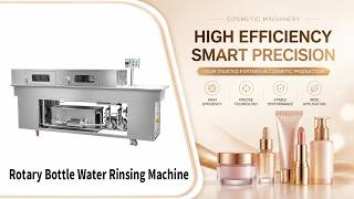 Rotary Bottle Water Rinsing Machine for Automatic Packaging Line | SPIK Machinery