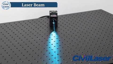 488nm 30mW Blue laser system CW / TTL / Analog together