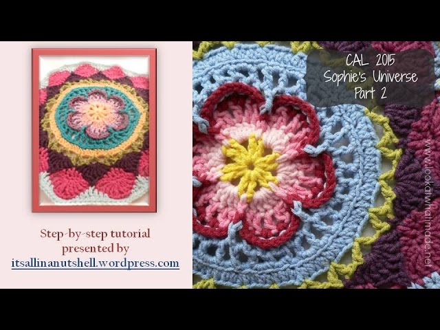 images Sophie's Garden Crochet sophie s universe cal part 2 youtube
