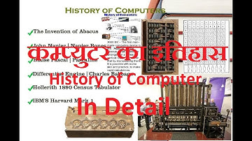 History of computer Part-1 | Computer Fundamental Classes | कंप्यूटर का इतिहास  #JhajiTechnology