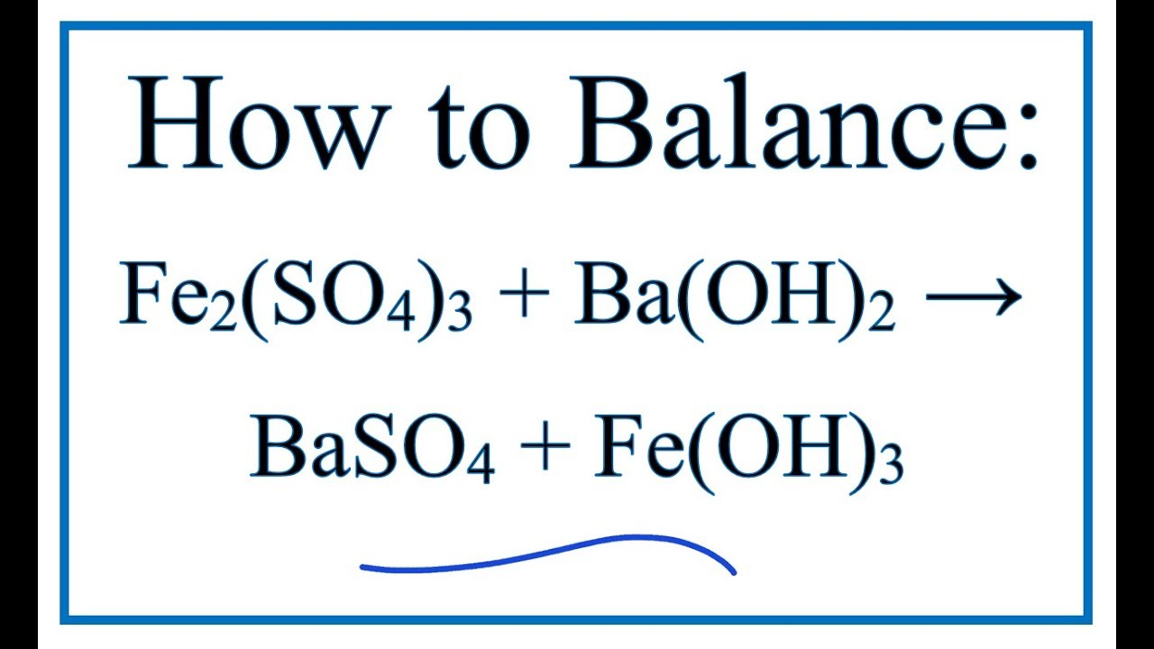 Диссоциация fe oh 2. Fe2 so4 3 +ba. Fe2(so4)3.