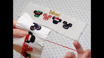 Tips to hand-smock decorative patterns of kids