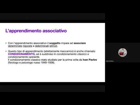 L&rsquo;apprendimento associativo