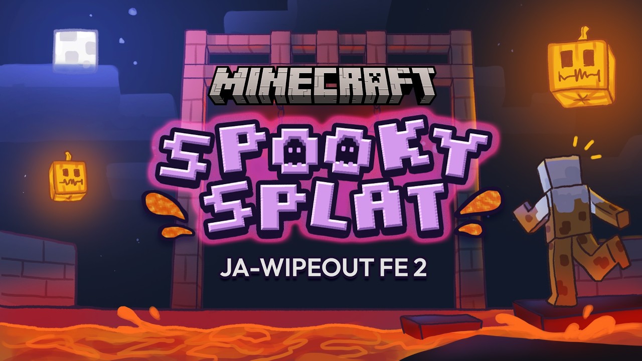 A Spooktacular Launch! | Launch Trailer | Spooky Splat: Ja-Wipeout FE 2 (A Minecraft Map)