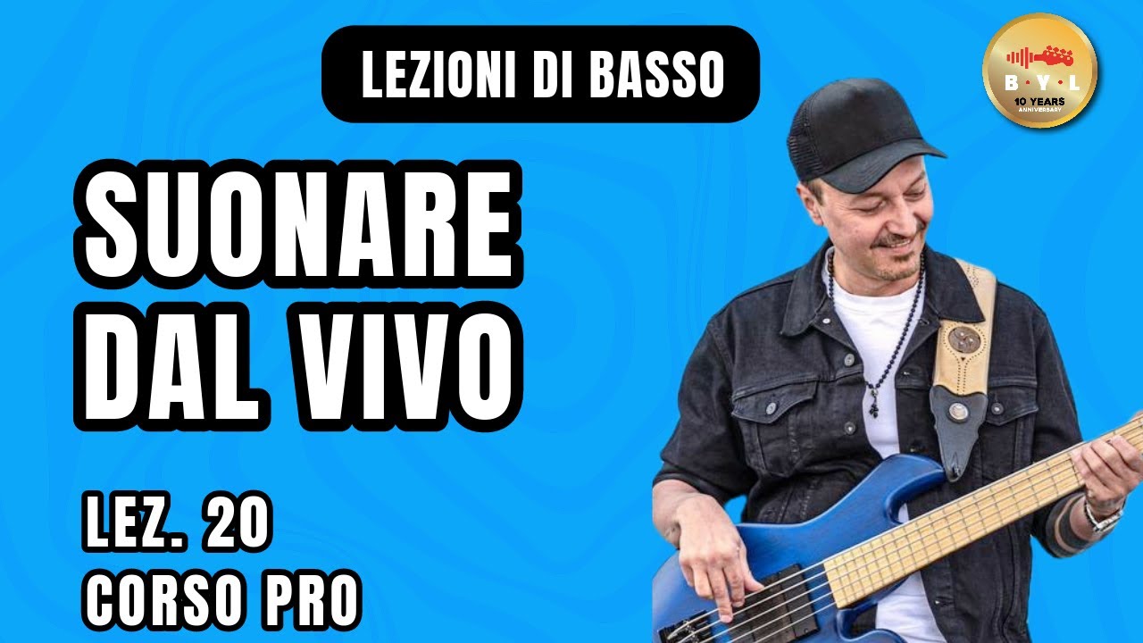 Lezioni di Basso 20 Corso Pro Suonare dal vivo YouTube