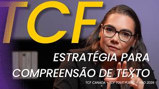 Compreensão Escrita No Tcf: Leitura Estratégica E Gestão Do Tempo