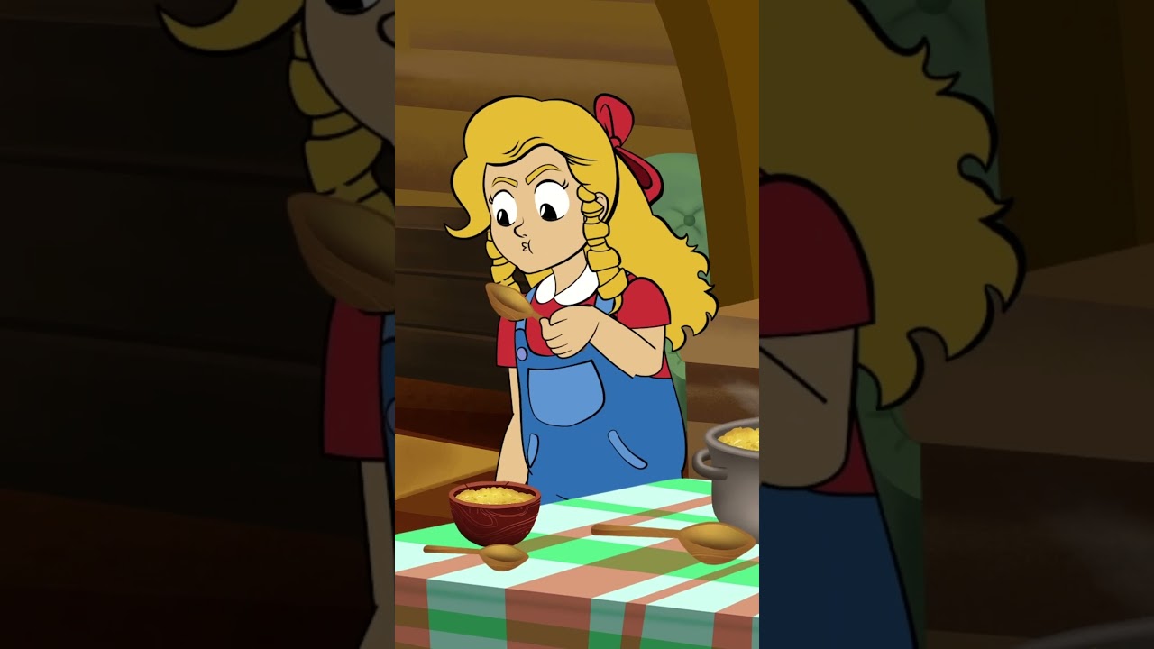 جولديلوكس 🐼💗 - قصص للأطفال - قصة قبل النوم للأطفال - رسوم متحركة