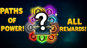 ALL REWARDS for EVERY Path of Power in Geometry Dash 2.2