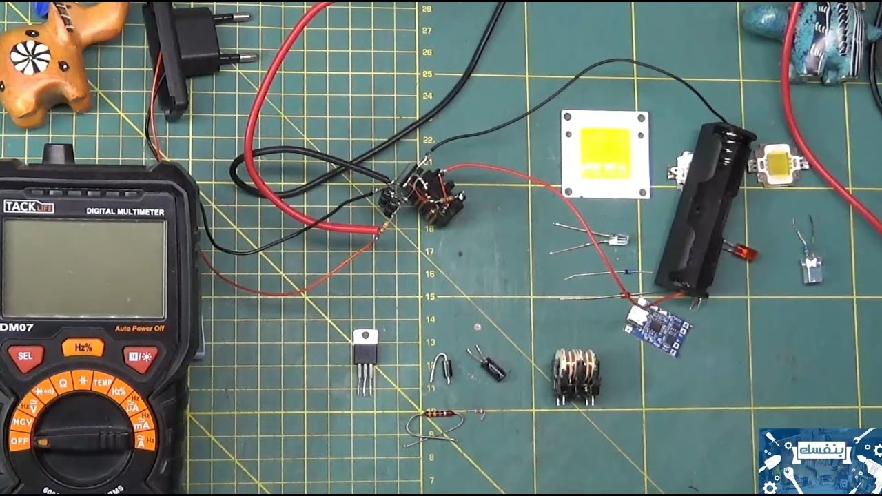 تستر ليد و زنر دايود بالبطارية ولا يكلف شيئا  (  Cheap Battery operated LED & Zener Tester )