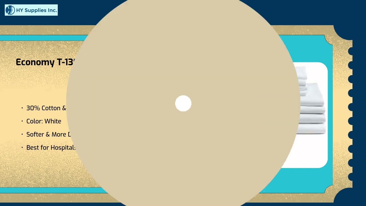 Economy T - 130 Sheets & Pillowcases  for Hospitals