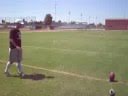 NFL Kicker Billy Cundiff demonstrates Pop-Up Onsid...
