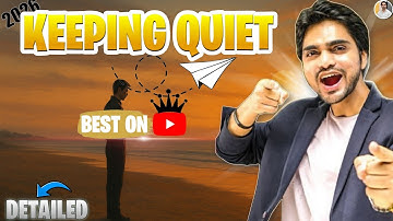 Class 12th Poem Keeping Quiet DETAILED  Explanation BY Dear Sir