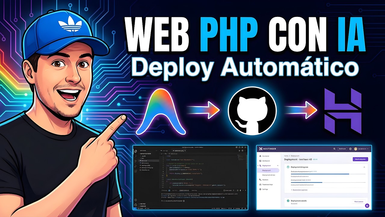 Cómo Creo Webs PHP con Gemini 3 Pro y Google Antigravity + Publicación Automática en Hostinger