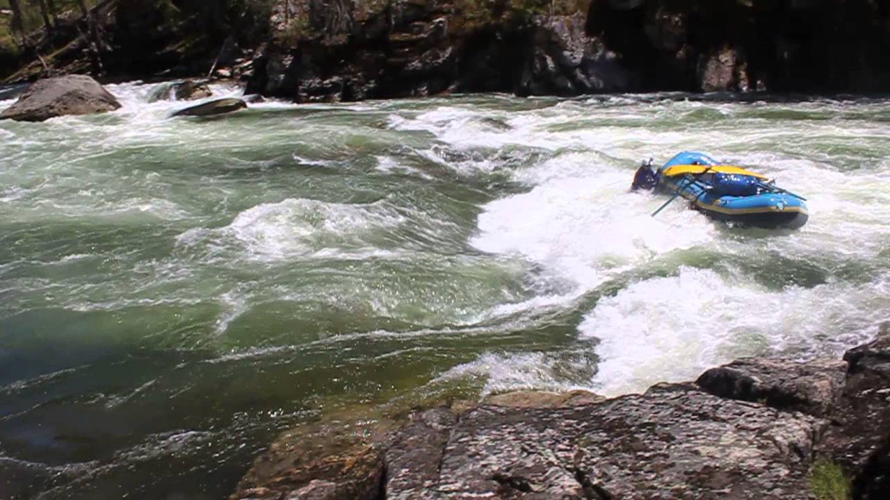 Raft Rodeo Double Drop on the Selway - YouTube