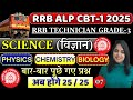 RRB ALP CBT-1 SCEINCE PREVIOUS YEAR PAPER | RRB TECHNICIAN GRADE-3 SCIENCE PREVIOUS YEAR PAPER