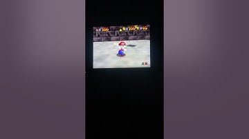 Super Mario 64 Hazy Maze Cave 100 coins Star #46