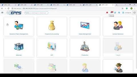 EPPS SMART ERP - Bill Booking