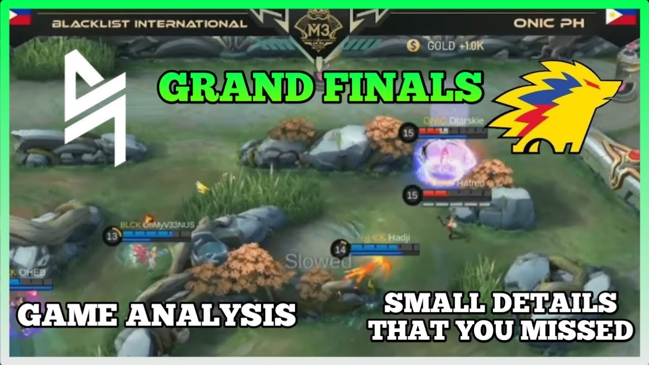 How Did Blacklist Win the M3 | Blacklist vs Onic Ph | MLBB