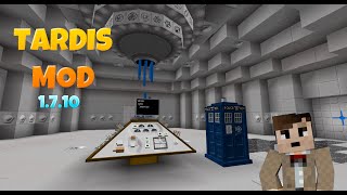 #Обзор модов Майнкрафт #6 TARDIS MOD 1.7.10