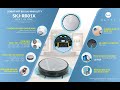 Siêu ROBOT hút bụi lau nhà thế hệ mới ULTTY SKJ RB01X | Gia dụng Đức