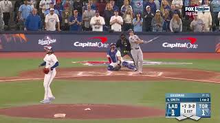 Will Smith's solo home run in Game 2 of the 2025 World Series (1st of the Postseason)