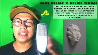Relief. Jenis - jenis karya Relief karya 3 dimensi
