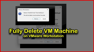 Permanently Delete or Remove a VM in VMware Workstation | (Step-by-Step)
