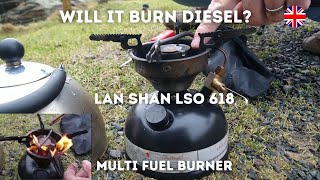 Chinese Dual Fuel Burner versus Diesel | Lanshan LSO 618 #campcooking