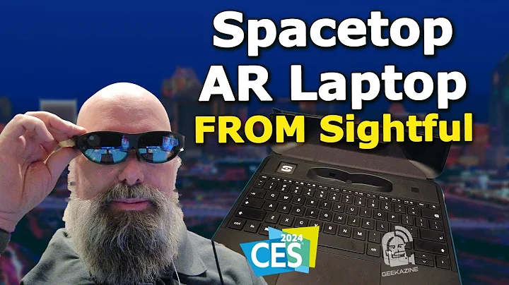 The Spacetop Laptop Uses AR Glasses Instead of a Monitor