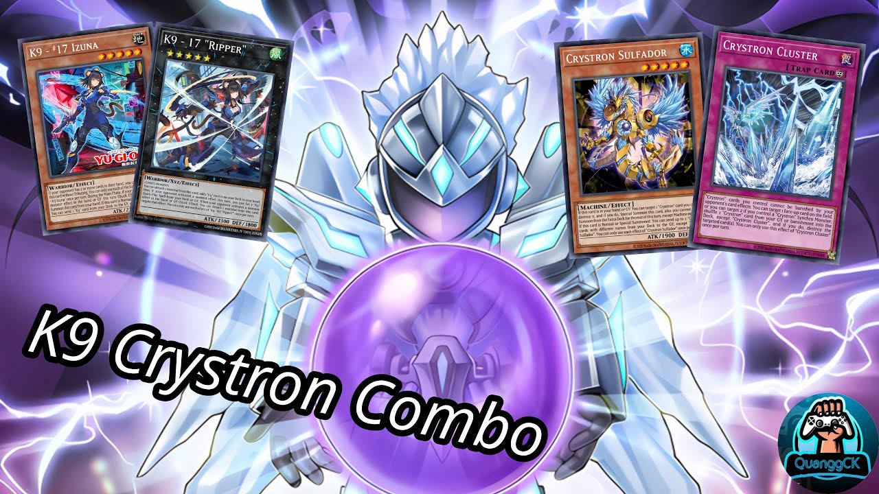 Учебное пособие по комбинации K9 Crystron | Yu-Gi-Oh! - (EDOPRO).